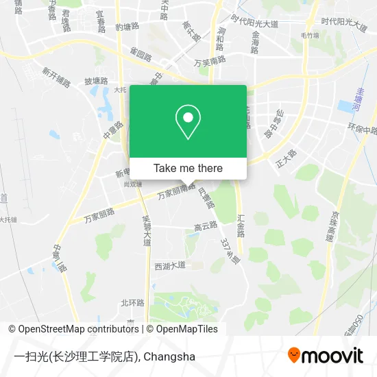 一扫光(长沙理工学院店) map