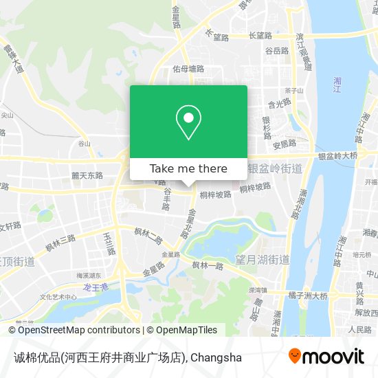 诚棉优品(河西王府井商业广场店) map