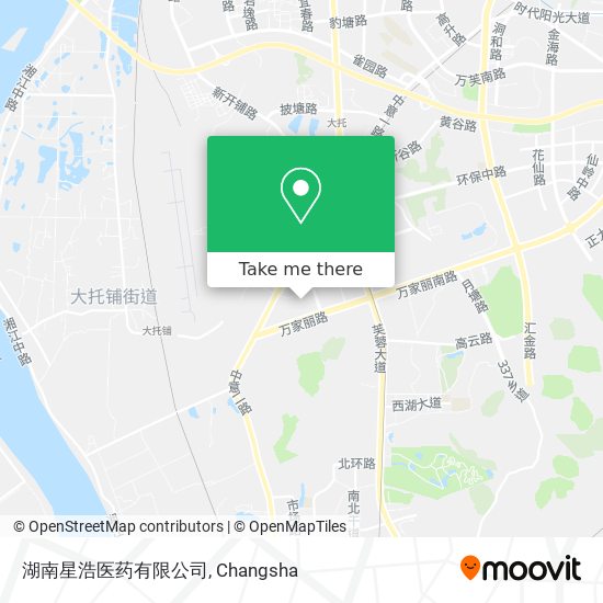 湖南星浩医药有限公司 map