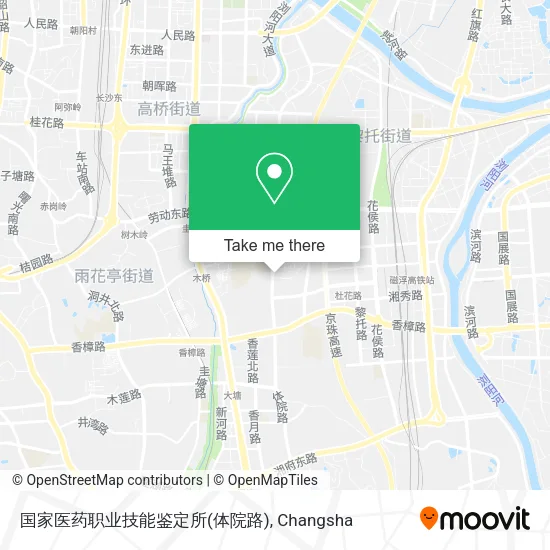 国家医药职业技能鉴定所(体院路) map
