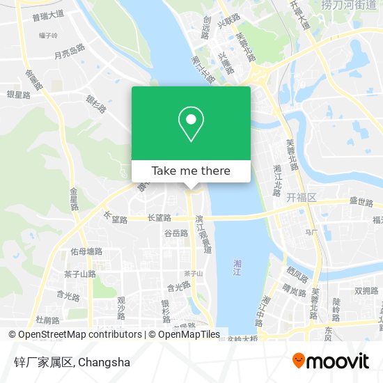 锌厂家属区 map