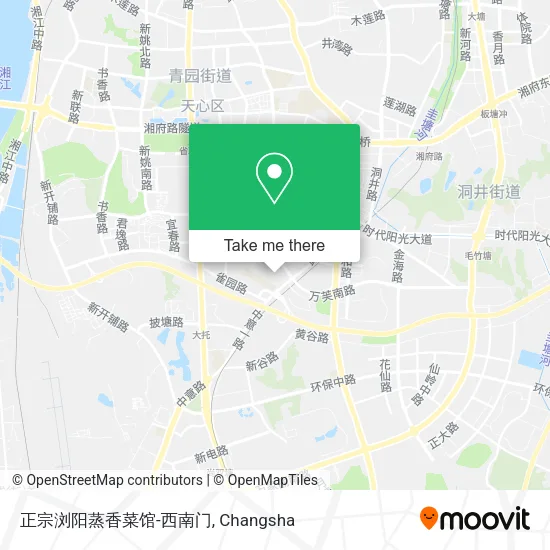 正宗浏阳蒸香菜馆-西南门 map