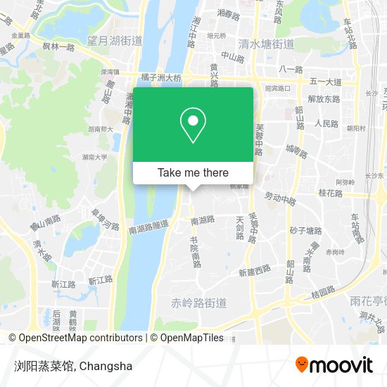 浏阳蒸菜馆 map