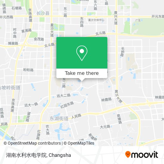 湖南水利水电学院 map