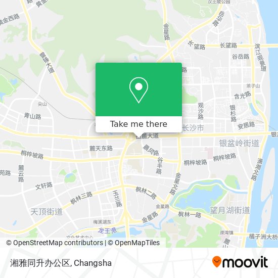 湘雅同升办公区 map