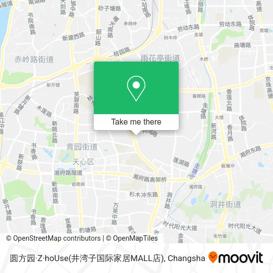 圆方园·Z·hoUse(井湾子国际家居MALL店) map