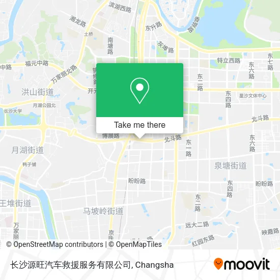 长沙源旺汽车救援服务有限公司 map