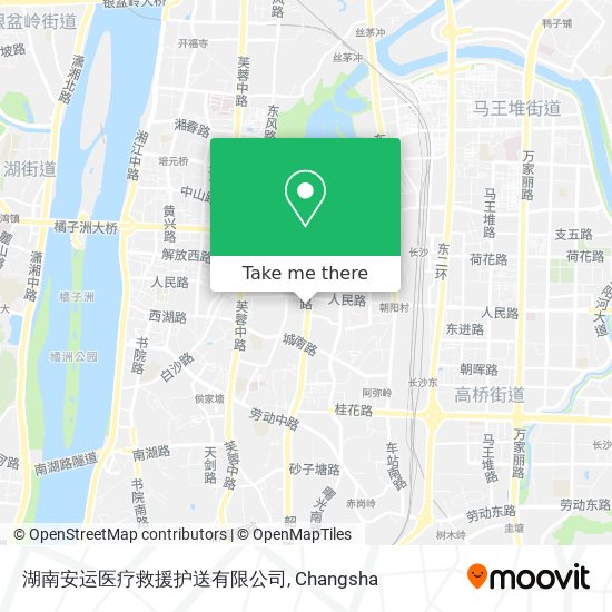 湖南安运医疗救援护送有限公司 map