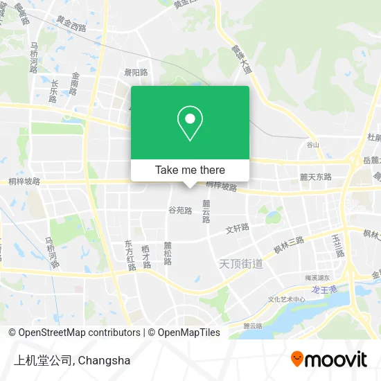 上机堂公司 map