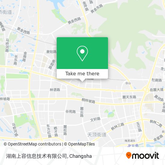 湖南上容信息技术有限公司 map