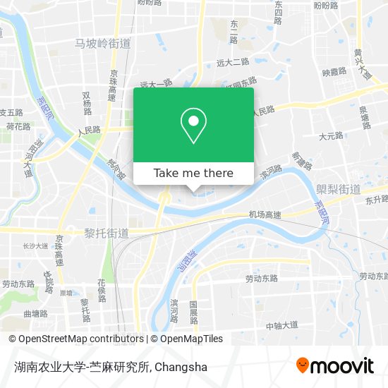 湖南农业大学-苎麻研究所 map