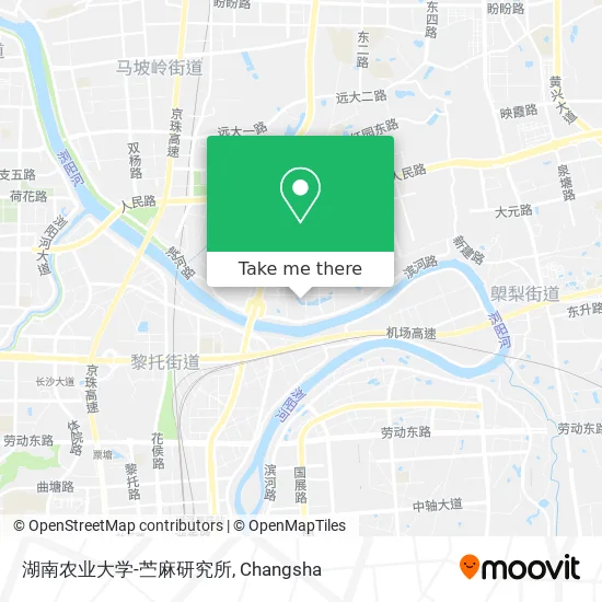 湖南农业大学-苎麻研究所 map