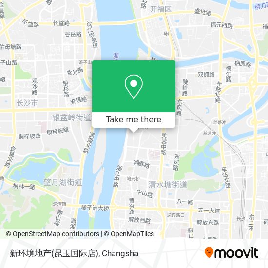 新环境地产(昆玉国际店) map