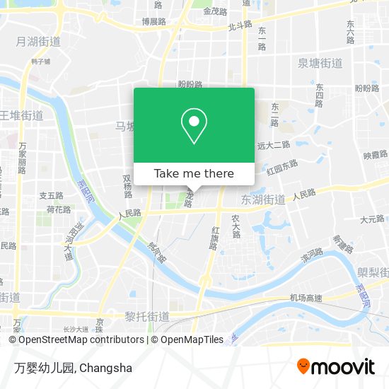 万婴幼儿园 map