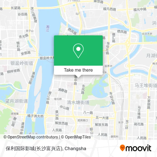 保利国际影城(长沙富兴店) map