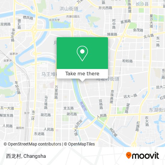 西龙村 map