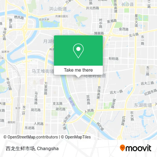 西龙生鲜市场 map
