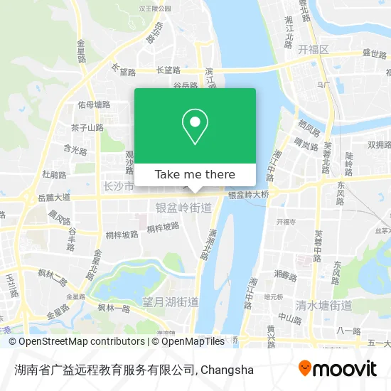 湖南省广益远程教育服务有限公司 map