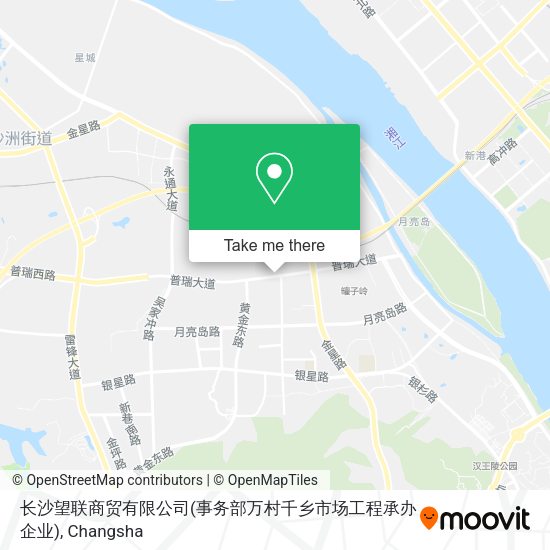 长沙望联商贸有限公司(事务部万村千乡市场工程承办企业) map