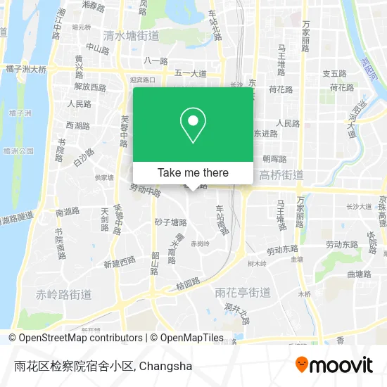 雨花区检察院宿舍小区 map