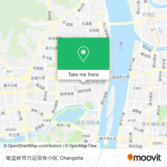 银盆岭市六运宿舍小区 map