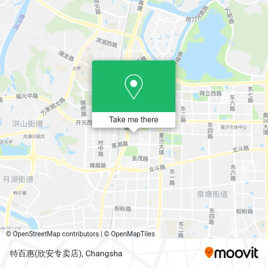 特百惠(欣安专卖店) map
