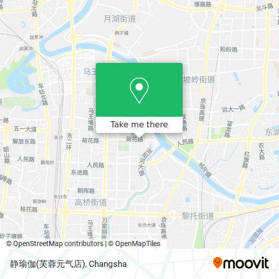 静瑜伽(芙蓉元气店) map