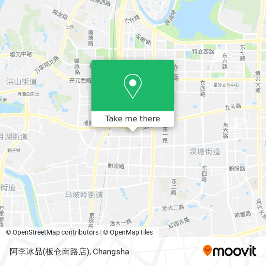 阿李冰品(板仓南路店) map