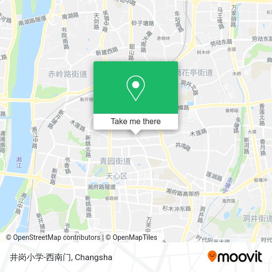 井岗小学-西南门 map