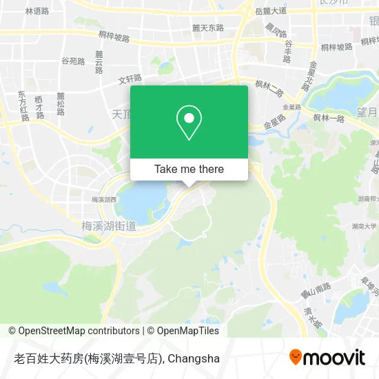 老百姓大药房(梅溪湖壹号店) map