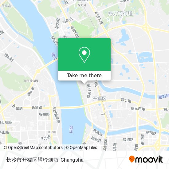 长沙市开福区耀珍烟酒 map