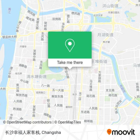 长沙幸福人家客栈 map