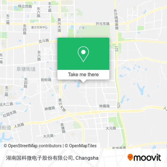 湖南国科微电子股份有限公司 map