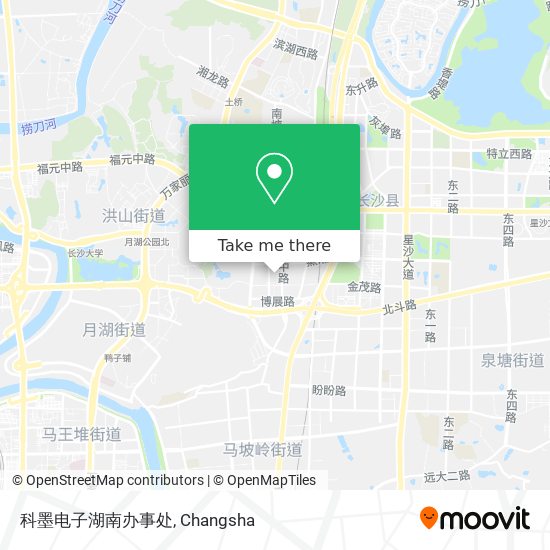 科墨电子湖南办事处 map