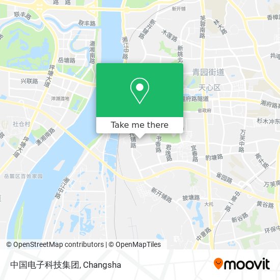 中国电子科技集团 map