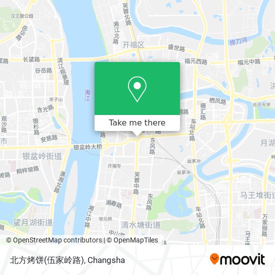 北方烤饼(伍家岭路) map