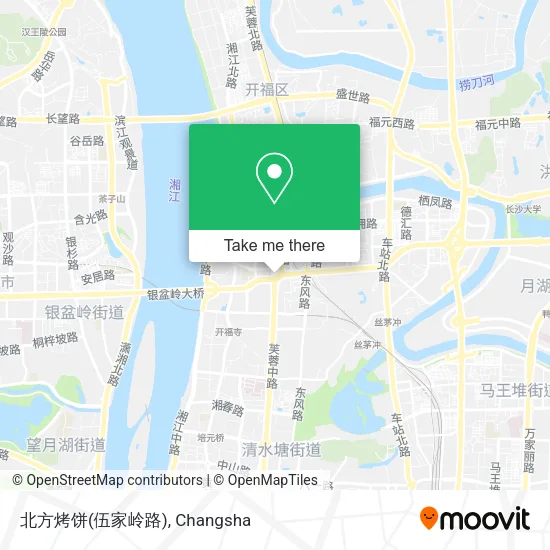 北方烤饼(伍家岭路) map