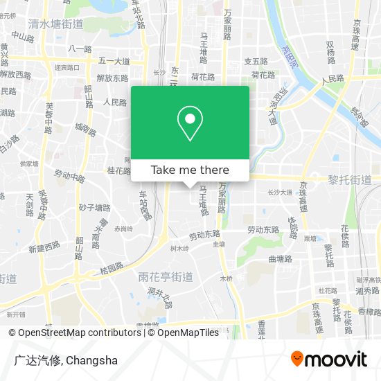 广达汽修 map