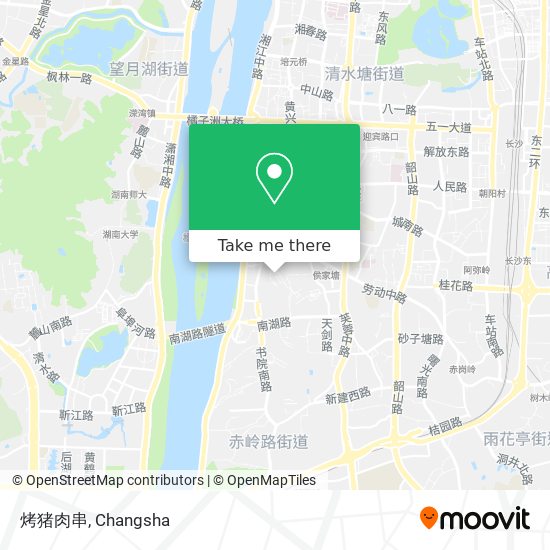 烤猪肉串 map