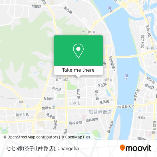 七七e家(茶子山中路店) map