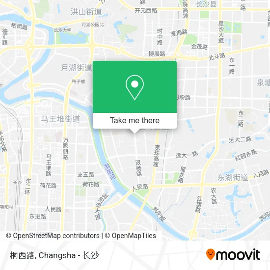 桐西路 map