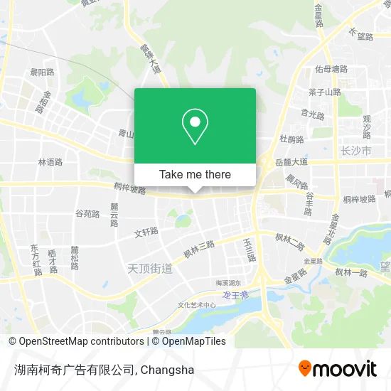 湖南柯奇广告有限公司 map
