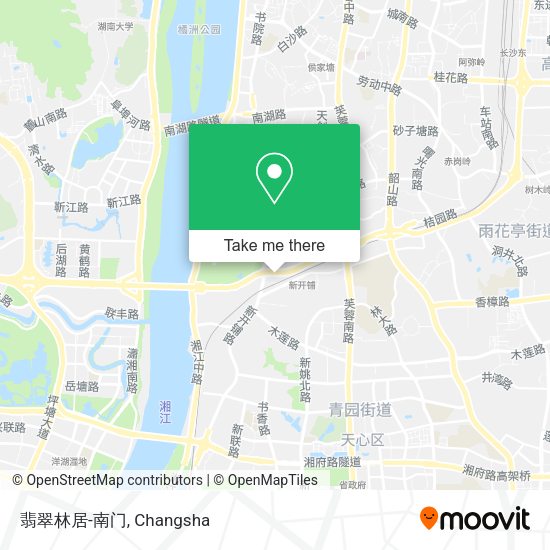 翡翠林居-南门 map