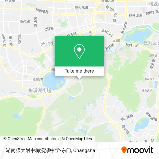 湖南师大附中梅溪湖中学-东门 map