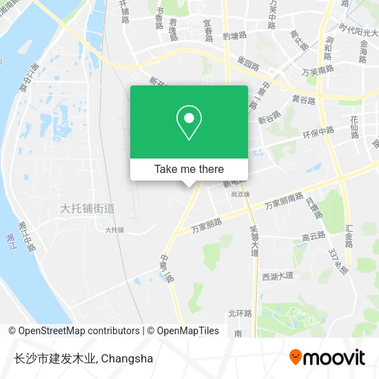 长沙市建发木业 map