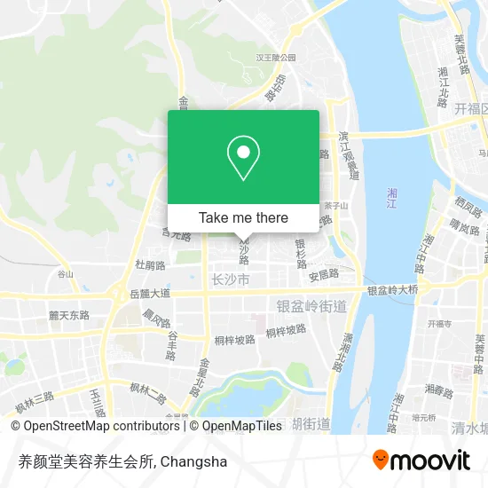 养颜堂美容养生会所 map