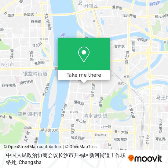 中国人民政治协商会议长沙市开福区新河街道工作联络处 map