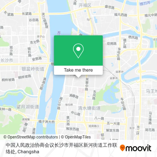 中国人民政治协商会议长沙市开福区新河街道工作联络处 map