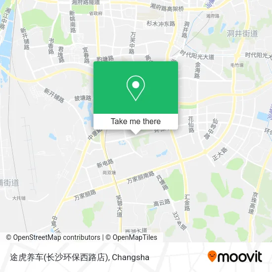 途虎养车(长沙环保西路店) map