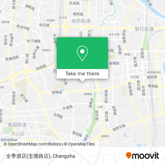 全季酒店(圭塘路店) map